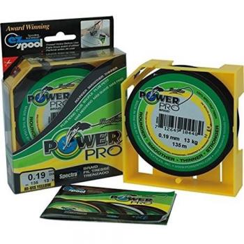 POWER PRO - Spectra Line 135, Color Verde, Talla 0.360 mm