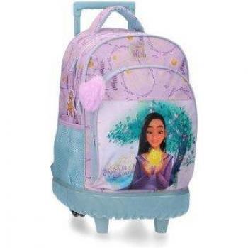 Mochila con ruedas Watch us shine Disney rosa