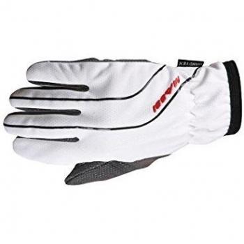 Massi Windtext 100% - Guantes de Ciclismo Unisex, Color Blanco, Talla M