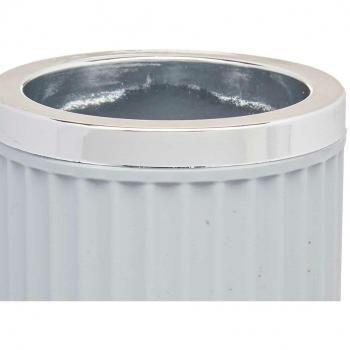 Vaso Portacepillos de Dientes Gris Plástico 32 Unidades