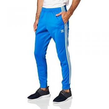 adidas SST TP Pantalones de Deporte, Hombre, Bluebird, XS