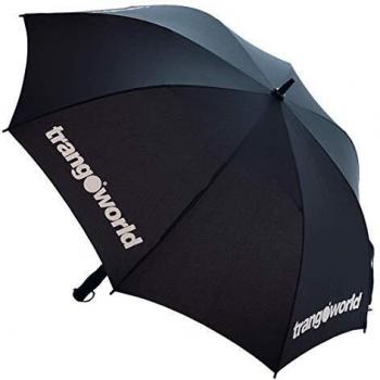 TRANGO Storm Paraguas Plegable, 30 cm, Negro/Blanco