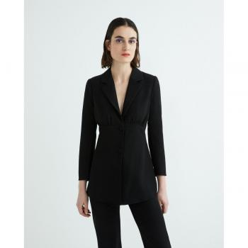 Yas Blazer de mujer lisa manga larga