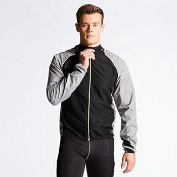 Dare 2b Hombre Unveil II Windshell Chaqueta, Hombre, Color Blk/Midgrey, tamaño X-Large