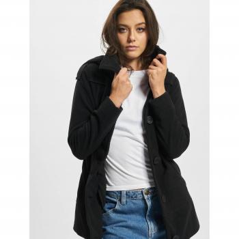 Brandit Women's Square Fleece Transition Jacket - Black - Sizes XL to 4XL