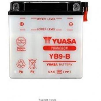 Batería de Moto Yuasa YB9-B 12N9-4-B1 9Ah 12V