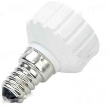 GU10 a E14 Luz Destello Lámpara Foco Bombillo Enchufe Adaptador Convertidor