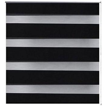 Persiana cebra 70 x 120 cm negro