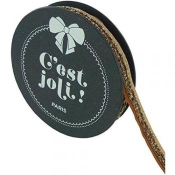 C 'est Joli poliéster Galon Toundra Braid Ribbon 3/8-Inch x 3,28 yards-gold Multi