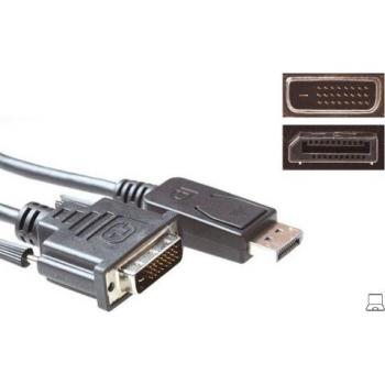 Cable de Conversión DisplayPort Macho a DVI Macho 3,00 m
