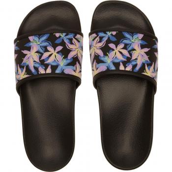 Chanclas Roxy Slippy Print negro azul rosa mujer - 38