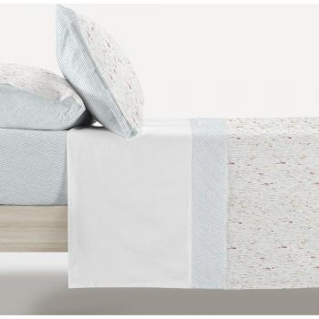 Manterol - Juego de sábanas algodón estampado Decora Floral
