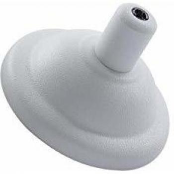 Florón Metalizado para Lámparas de Techo DIY Design Blanco