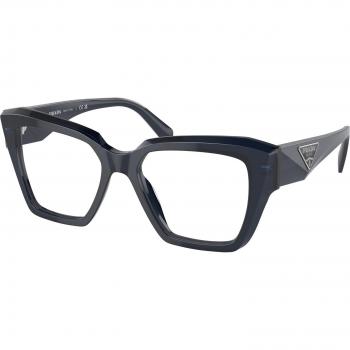 Prada PR 09ZV 08Q1O1 Women's Eyeglasses Blue Size 49 - Blue Light Block Available