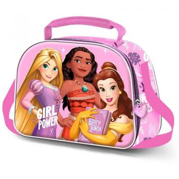 Bolsa Portameriendas 3D Princesas Disney - Karactermania