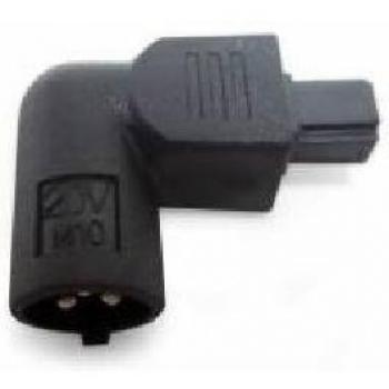 Conector/Tip DE Cargador Universal Phoenix 90W DIN 3 Patillas PHCHARGER90 / PHCHARGER90SLIM / PHCHARGER90POCKET/ PHCHARGERLCD90+ / PHLAPTOPCHARGER / 20V DC 3 Agujeros/Holes Apto para PORTATIL DELL