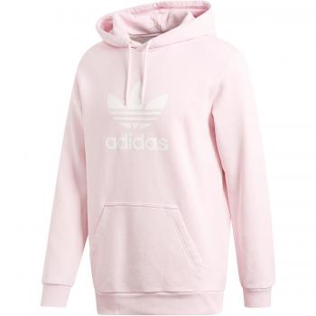 Adidas Trefoil Sudadera con Capucha, Hombre, Rosa Clear Pink, M