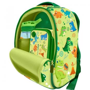 WATER REVOLUTION - MOCHILA + MONEDERO DINOSAURIOS NEOPRENO 26CM