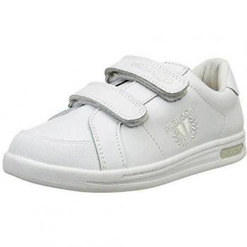 PABLOSKY 900000 - Deportivo velcros  infantiles, color blanco, talla 31