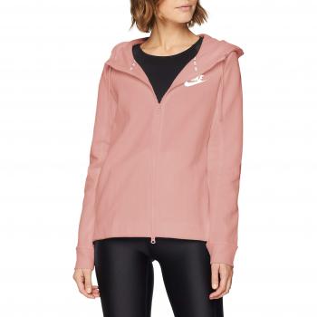 Nike W NSW OPTC Hoodie FZ, Chaqueta para Mujer, Rosa