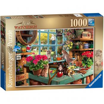 Ravensburger 19552Is He Watching Jigsaw Puzzle, Multicoloured
