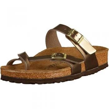 Birkenstock MAYARI Birko-Flor, Women's Flip Flops, Beige
