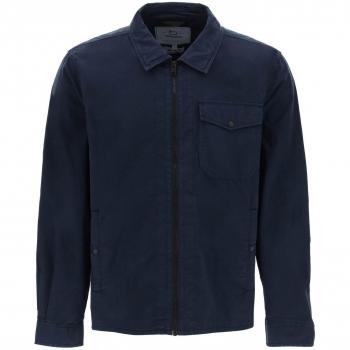 Cotton Blue Overshirt Jacket - Size M