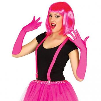 Tirantes fucsia neon