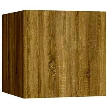 vidaXL Bedside Cabinet Sonoma Oak 30.5x30x30 cm Engineered Wood
