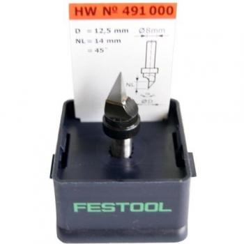 Fresa para placas de pladur HW S8 D12,5/45°
