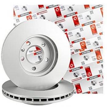 Disco de freno ventilado FERODO DDF1810C delantero, 2 piezas
