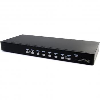StarTech SV831DUSBAU - Switch KVM de 8 Puertos