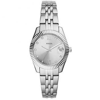 Fossil Reloj Analógico para Mujer de Cuarzo con Correa en Acero Inoxidable ES4897