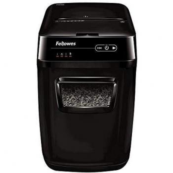 Fellowes AutoMax 200M - Destructora trituradora de papel Automática Micro-Corte, 200 hojas, uso en pequeña y mediana empresa