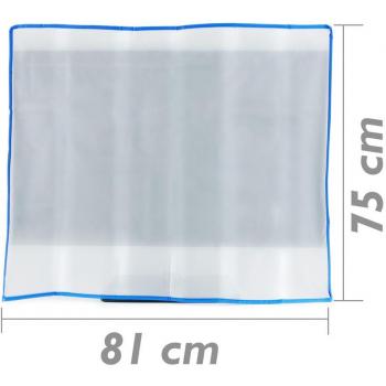 PrimeMatik - Funda Cubierta Protectora 42'' para Pantalla Plana Monitor TV LCD 81x75x12cm