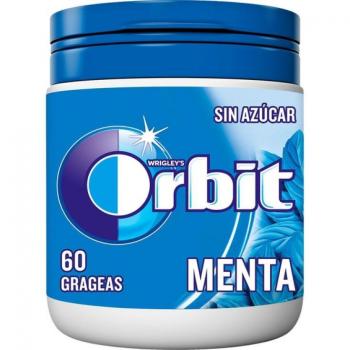 Orbit Menta Chicle Grageas Caja de 60 Unidades