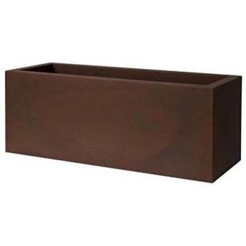 EURO3PLAST 2548 G9 Caja para Flores y Plantas, Gris, 100 x 40 x 40 cm
