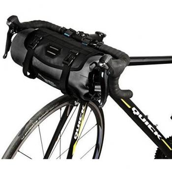 Roswheel Bolsa Delantera de Bicicleta, 100% Impermeable Bolsa para los Manillares de Bicicleta Apertura roll-up Poliéster Con Interfaz de Faros de Bicicleta