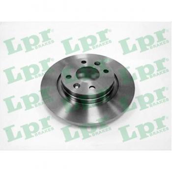 Juego de 2 discos de frenos delanteros LPR R1015P