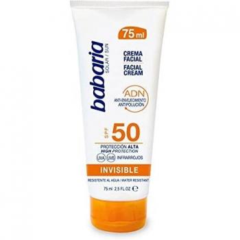 Babaria – Crema facial protección solar invisible – 75 ml