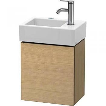 Mueble Bajo Lavabo Duravit L-Cube 36,4x24,1cm, Suspendido, 1 Puerta Izquierda, Roble Mediterráneo