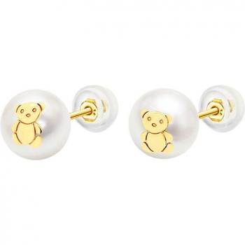 Pendientes de Oro Mujer Time Road HIN00043 con Detalle de Animales