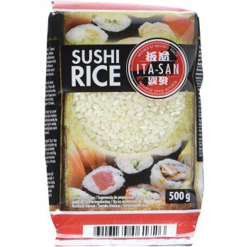 Arroz para Sushi ITA SAN 500g - Grano Redondo Japonés