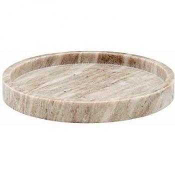 Meraki, bandeja, beige, altura: 3 cm, diámetro: 25 cm