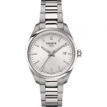 Tissot PR 100 Ladies Watch, 34mm, Silver, Model T150.210.11.031.00