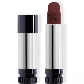 Rouge Dior Balm Recarga 886 Enigmatic Acabado Aterciopelado Tratamiento Floral Confort y Larga Duración