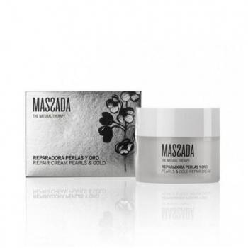 Massada Repair Cream Pearls & Gold - Crema Reparadora Facial Antiaging con Perlas y Oro