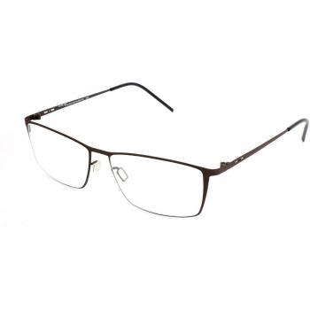 Italia Independent I-I MOD 5201 I-THIN METAL CRK.044 Men's Eyeglasses Brown Size Standard - Blue Light Block Available