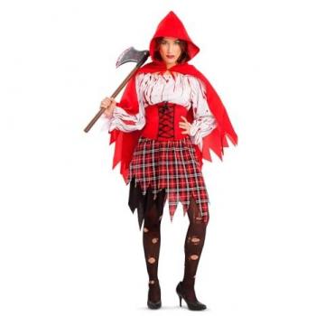 Disfraz para Adultos Caperucita Roja Sangrienta XL (3 Piezas)