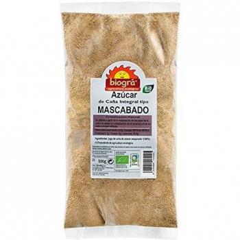 Biográ Azucar Caña Mascabado 500G Biogra Bio Biográ 100 g